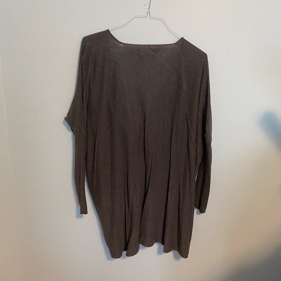 ALLSAINTS grey itat shrug sweater - Picture 4 of 4